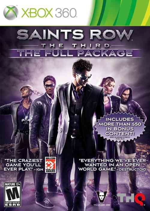 Saints Row The Third The Full Package X360